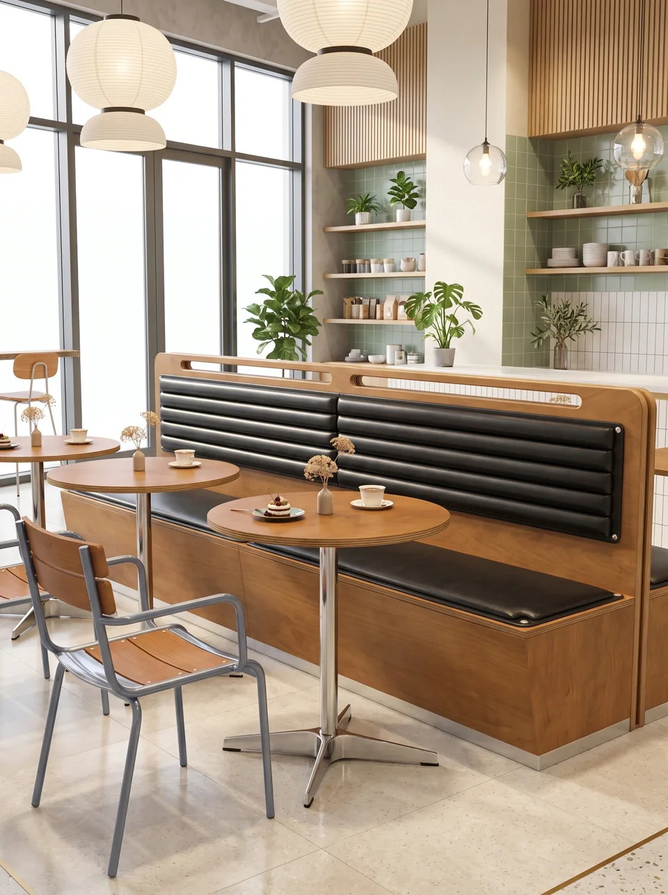 Booths vs Tables and Chairs for Fast Casual: Turnover, Capacity and Cost