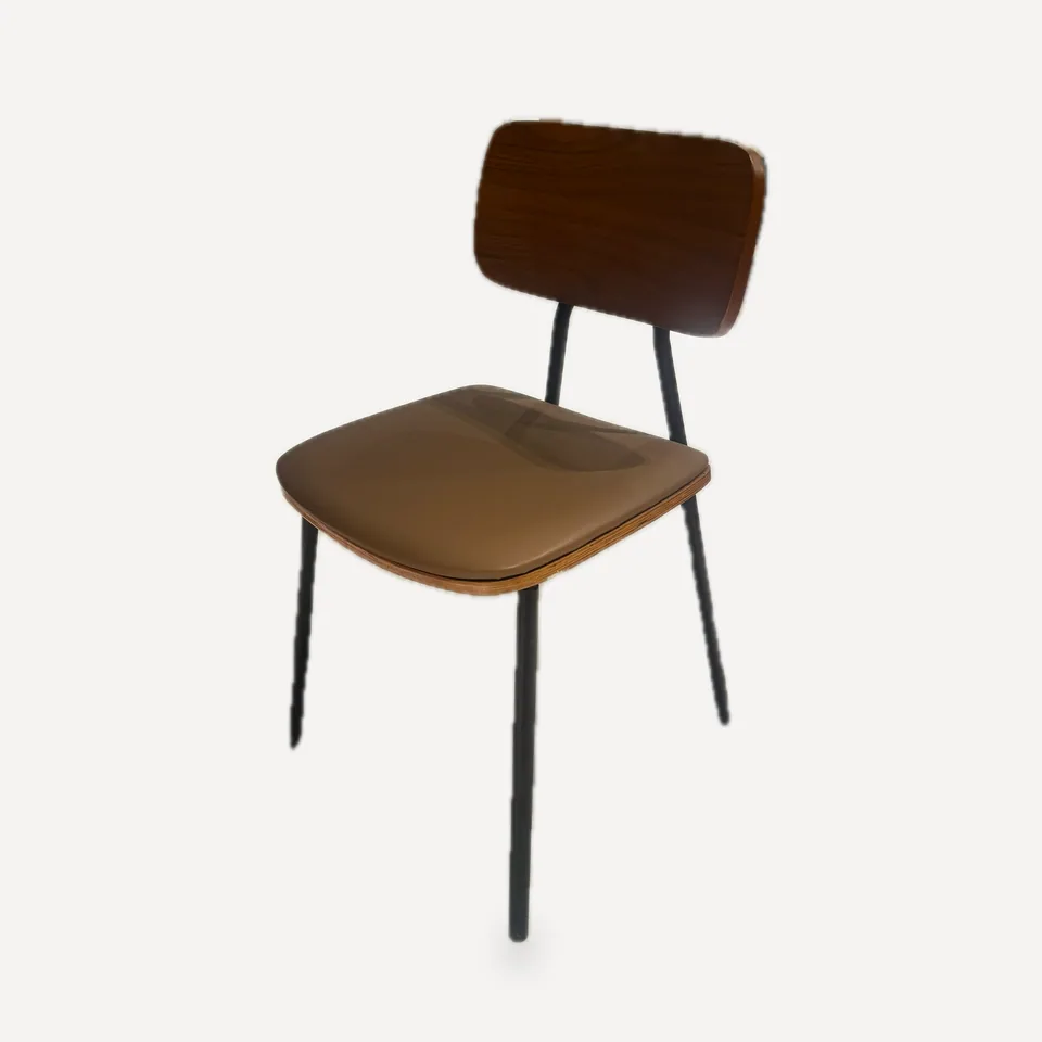 Slate Steel-Leg Chair